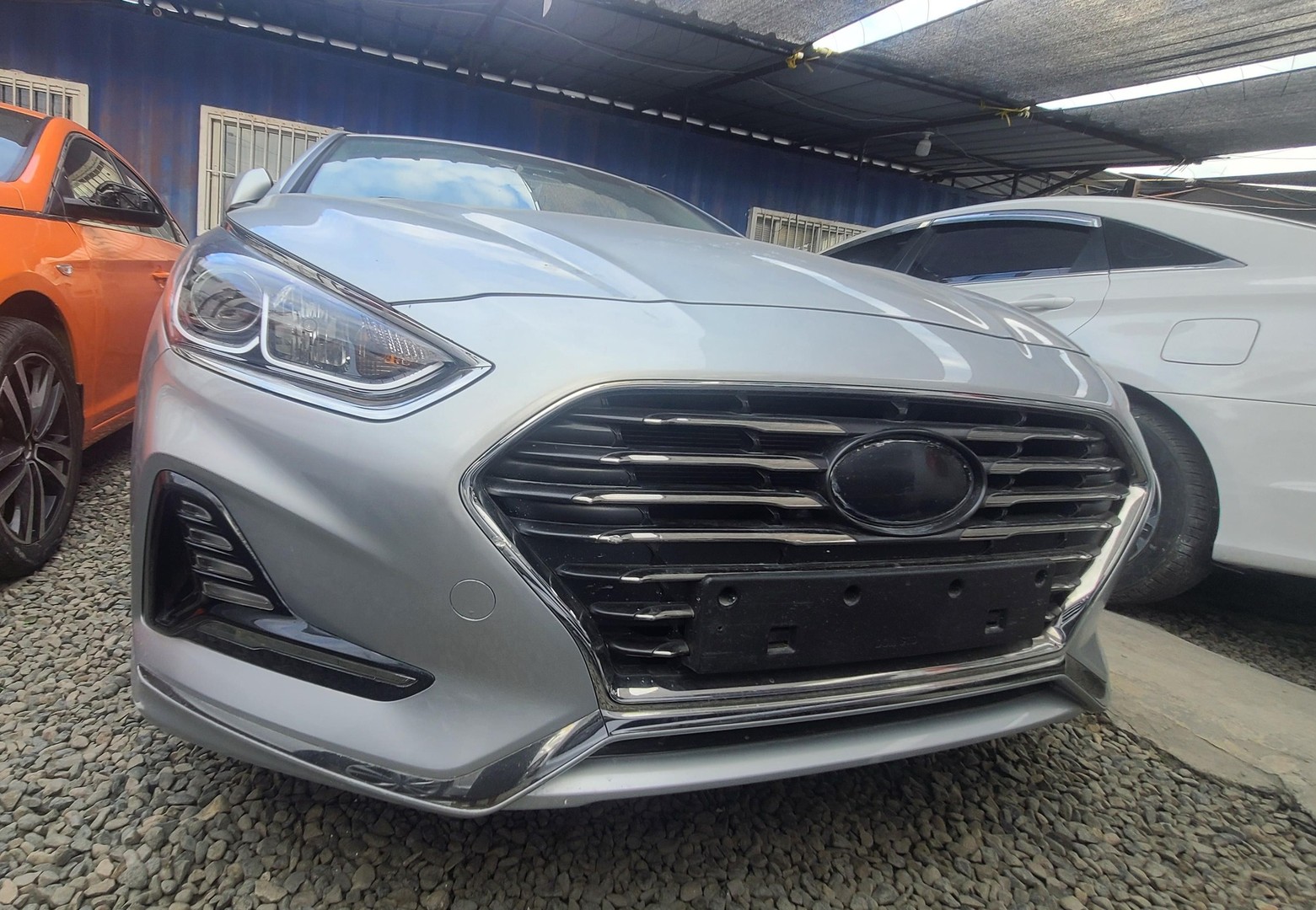 carros - HYUNDAI SONATA NEW RISE 2018 GRIS
