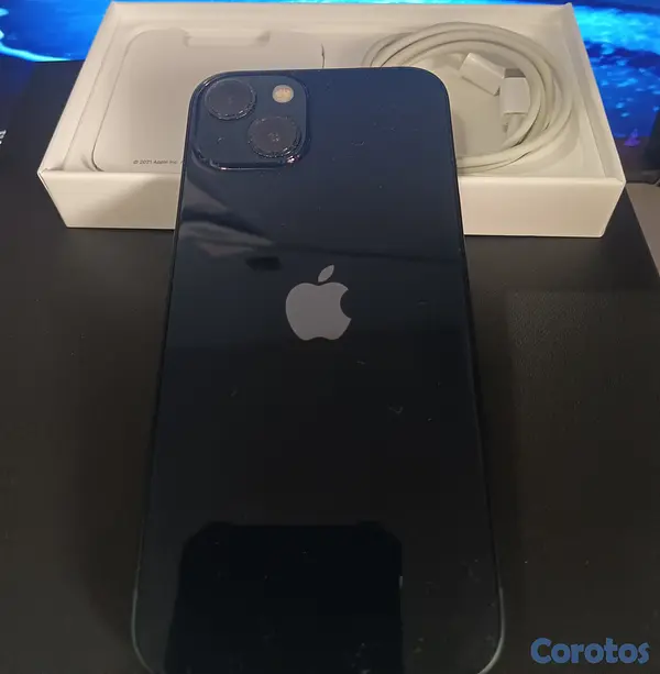 celulares y tabletas - factory unlock iPhone 13 color black 128 GB esta common Nuevo 8