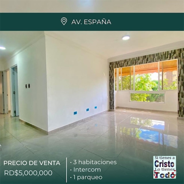 apartamentos - Venta de apartamento en la avenida espana Santo Domingo este 