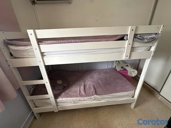 muebles y colchones - Camarote de madera  2