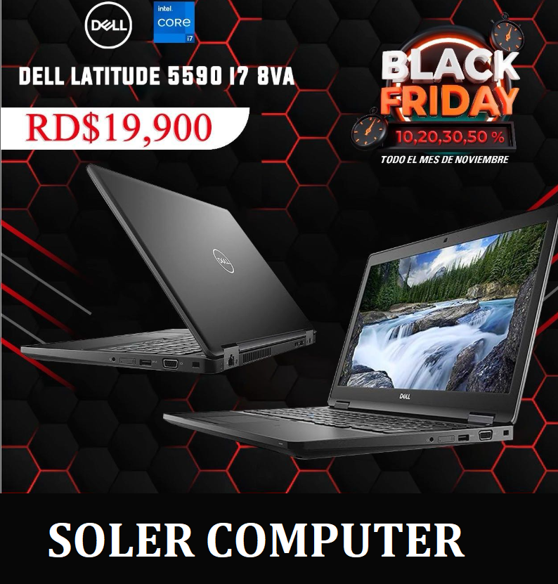 computadoras y laptops - Laptop Dell latitude 5591  Procesador Intel Core i
