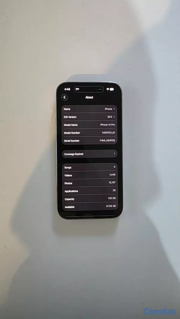 celulares y tabletas - iPhone 14 Pro 128GB 9