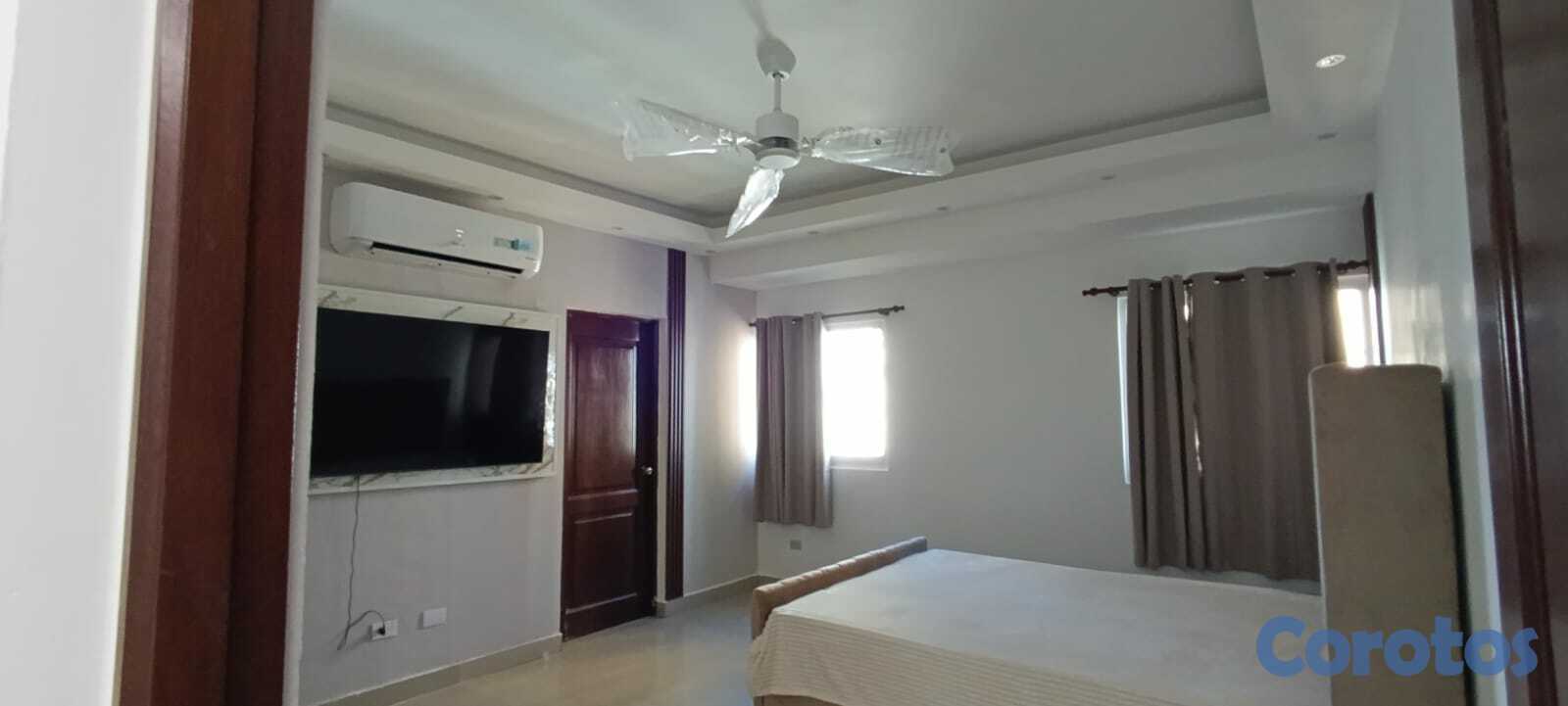 apartamentos - Bella Vista apartamento con amueblado moderno y Balcón con hermosa vista frontal 5