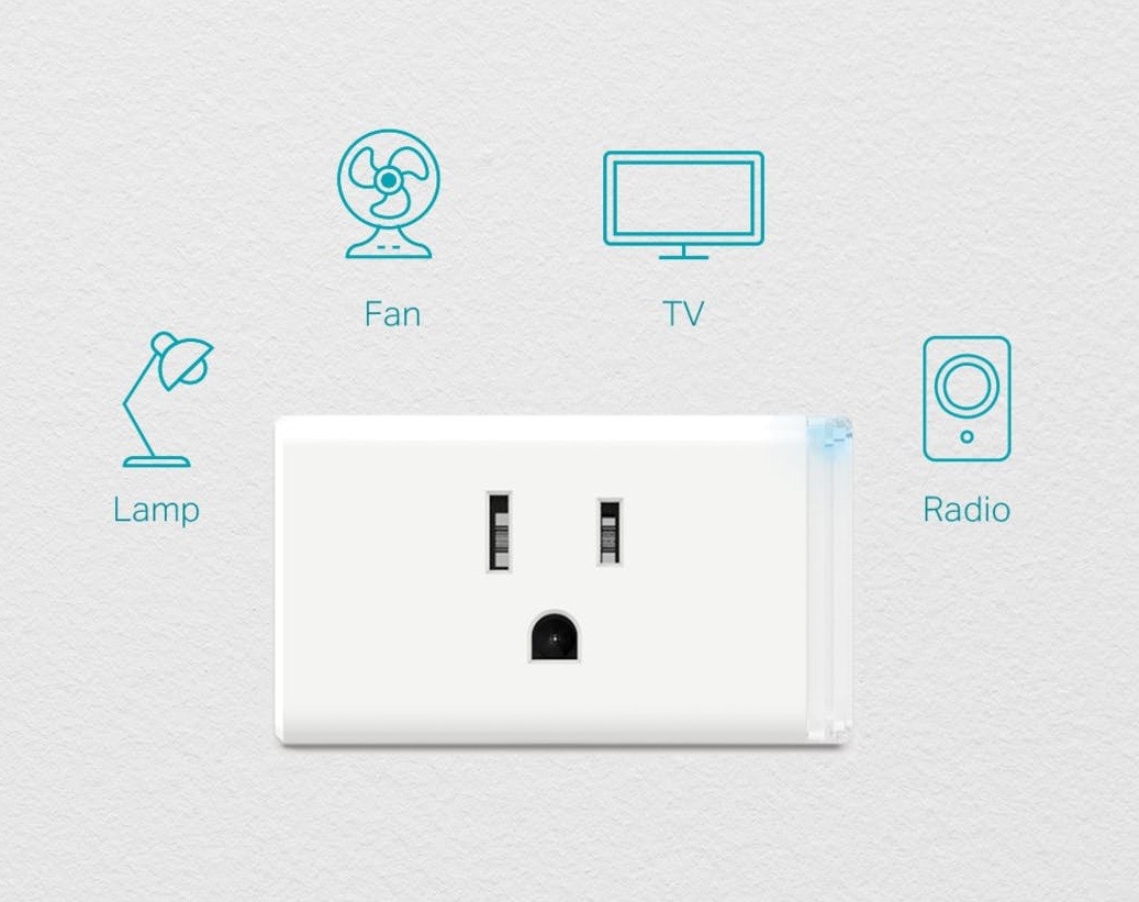 otros electronicos - Conector de corriente enchufe wifi, encienda y apague cualquier aparato 1