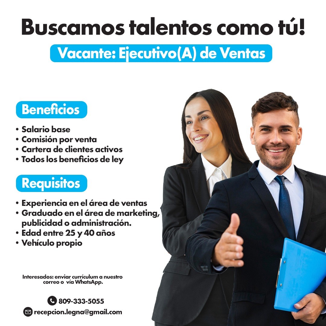 empleos disponibles - EJECUTIVO DE VENTAS COORPORATIVAS