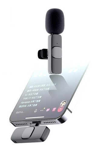 otros electronicos - Micrófono lavalier 2,4G inalámbrico compatible con iPhone. de Solapa. 2