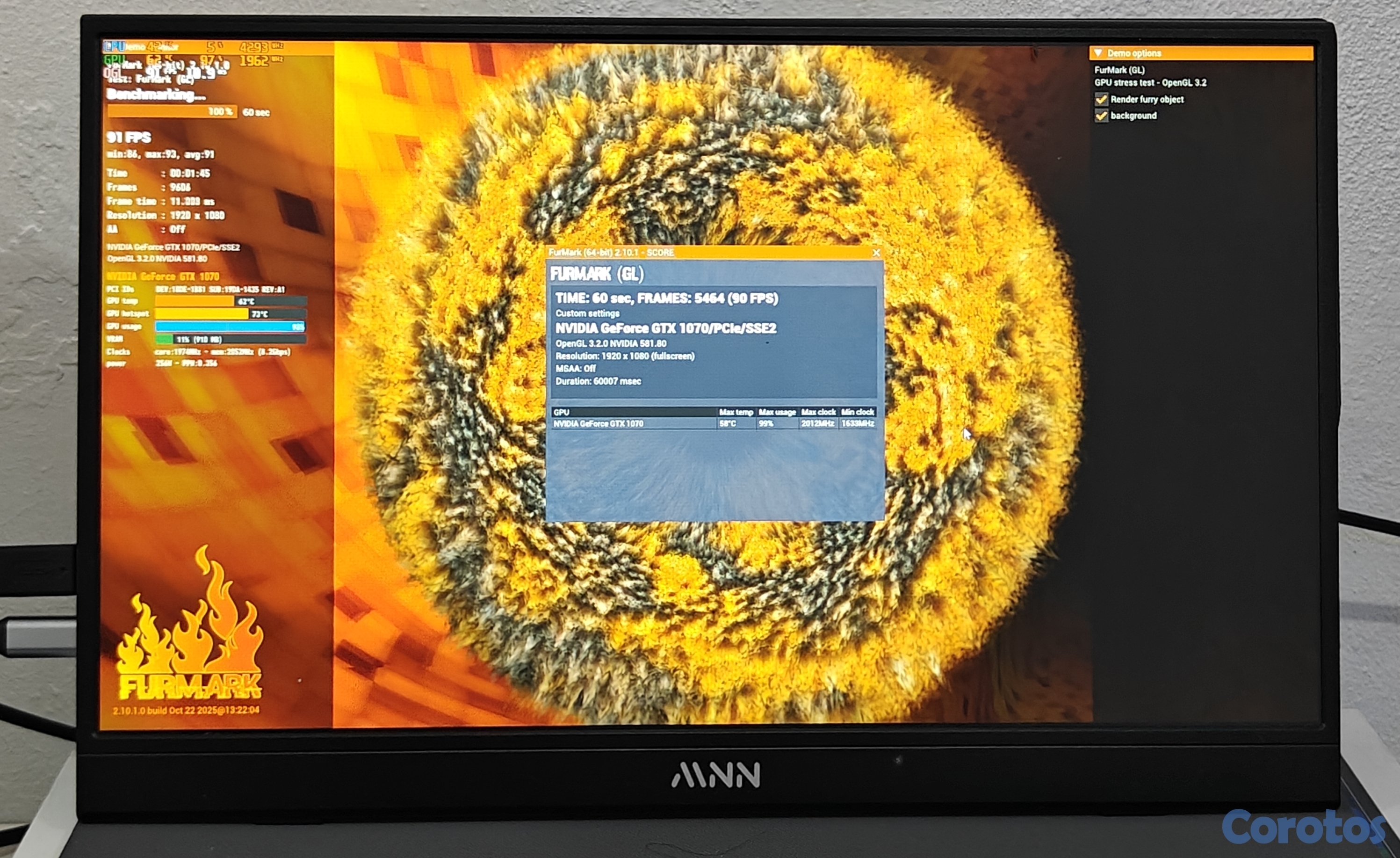 computadoras y laptops - ▶️ Zotac GeForce GTX 1070 8gb AMP Extreme GDDR5 7