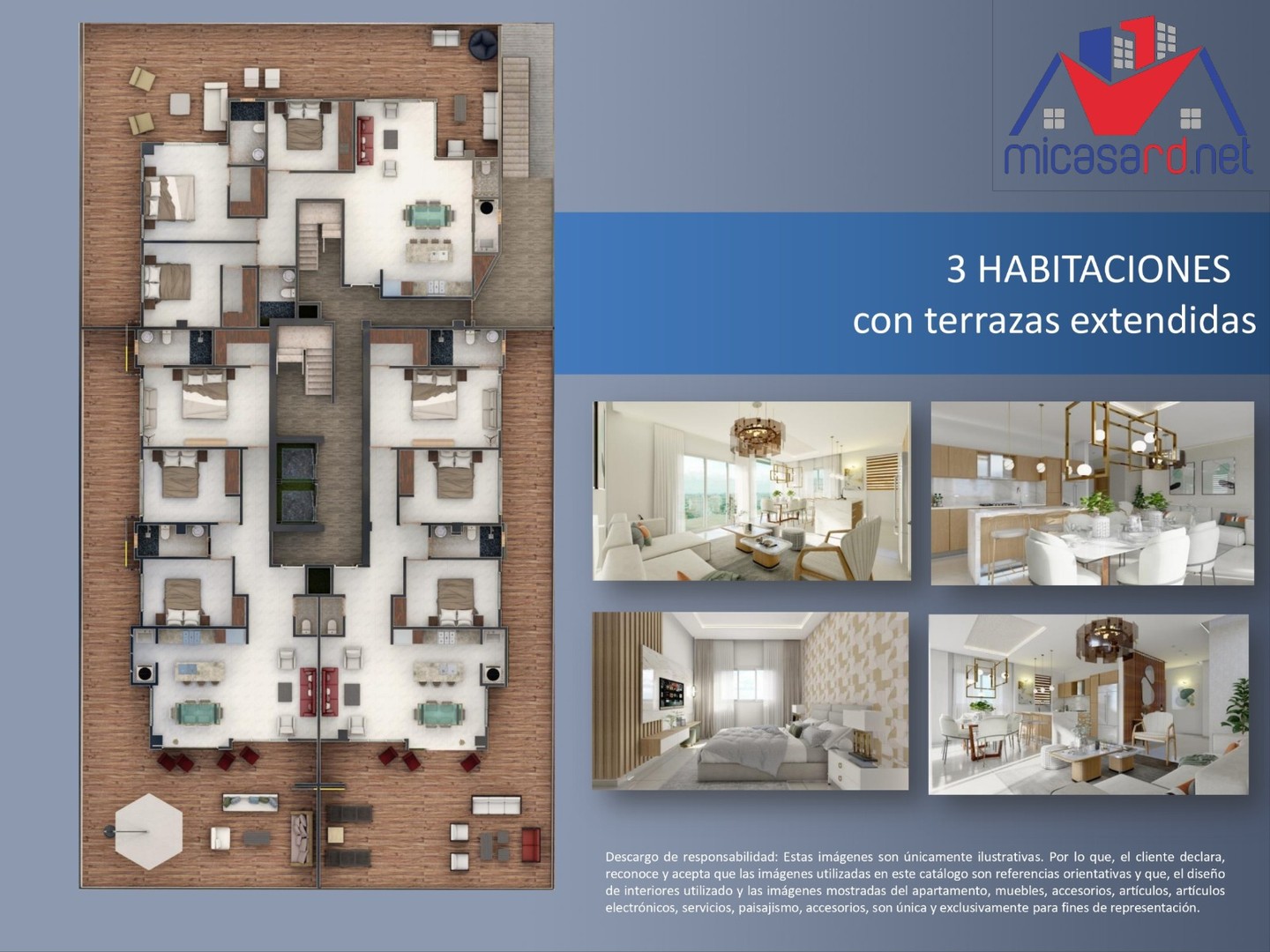 apartamentos - Apartamentos en Torre de lujo en A.Rosa I, con ascensor y piscina  2