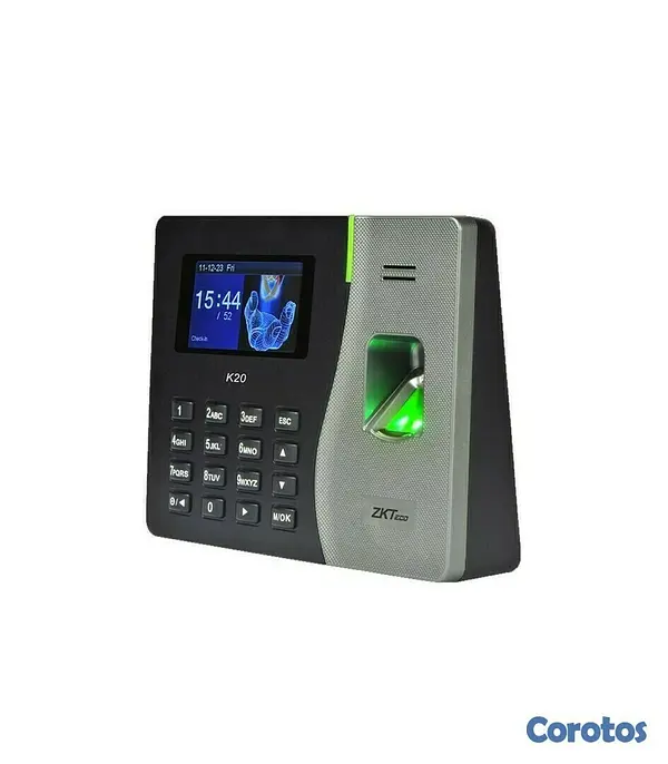 equipos profesionales - Reloj Biometrico Ponchador De Asistencia ZKTeco reloj digital de huellas. 6