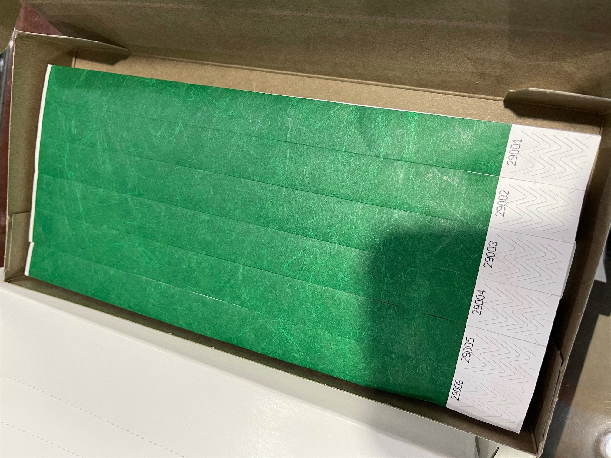 taquillas para eventos - Pulseras Tivek 3/4 por 10”.500 Taquilla Para eventos - AL POR MAYOR Y AL DETALLE 4