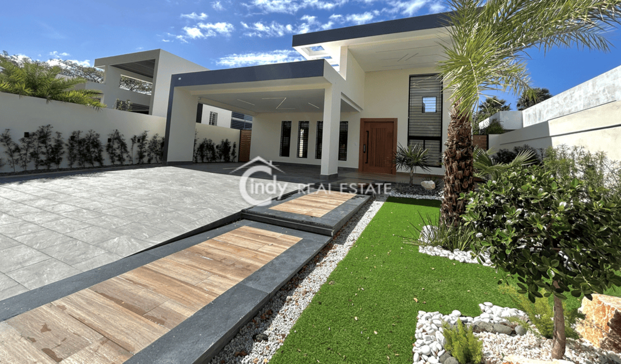 casas - Casa Nueva 190 M2 y 424 M2 de Solar, Res. Cerrado 4
