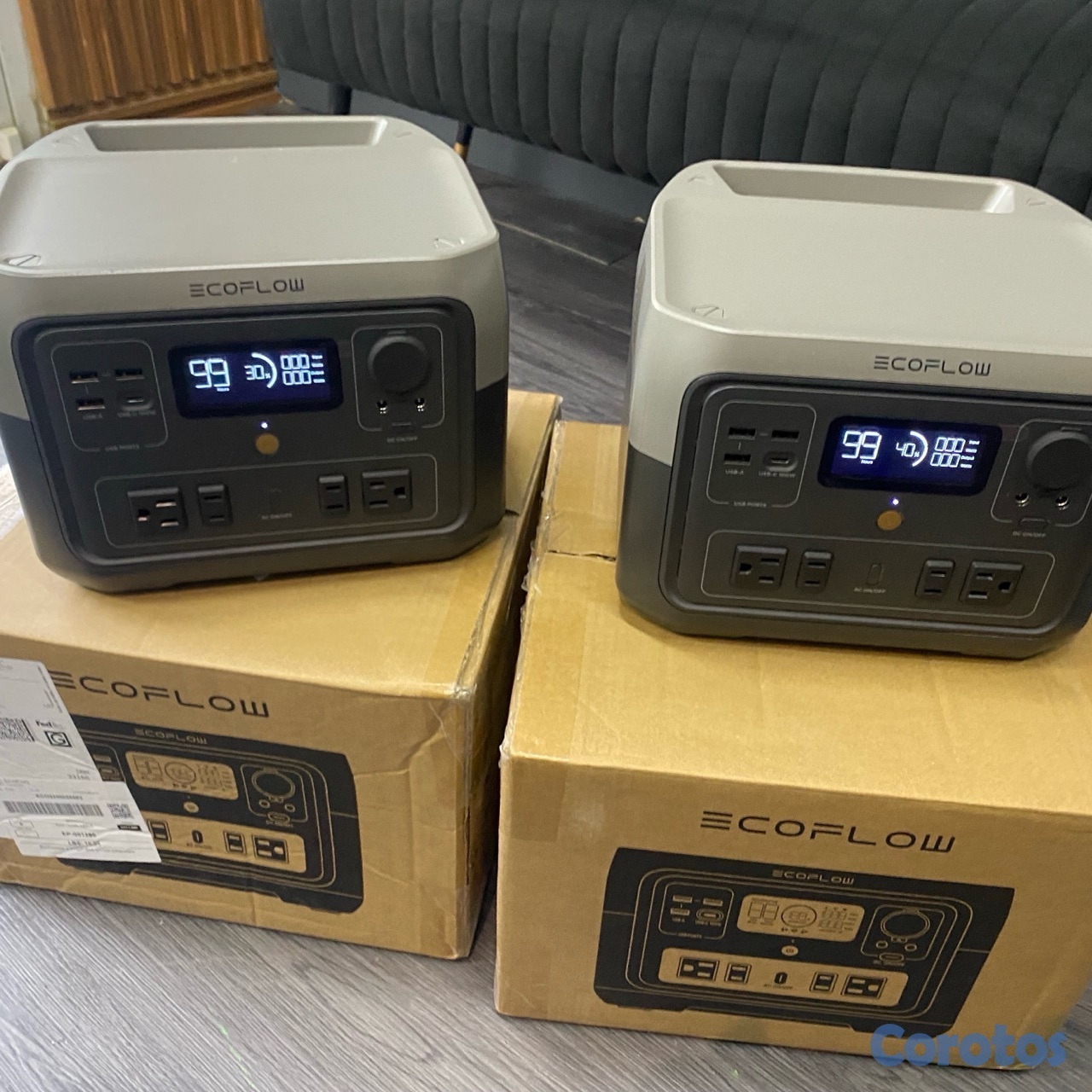 otros electronicos - EcoFlow RIVER 2 Max 512Wh Portable Power Station  1