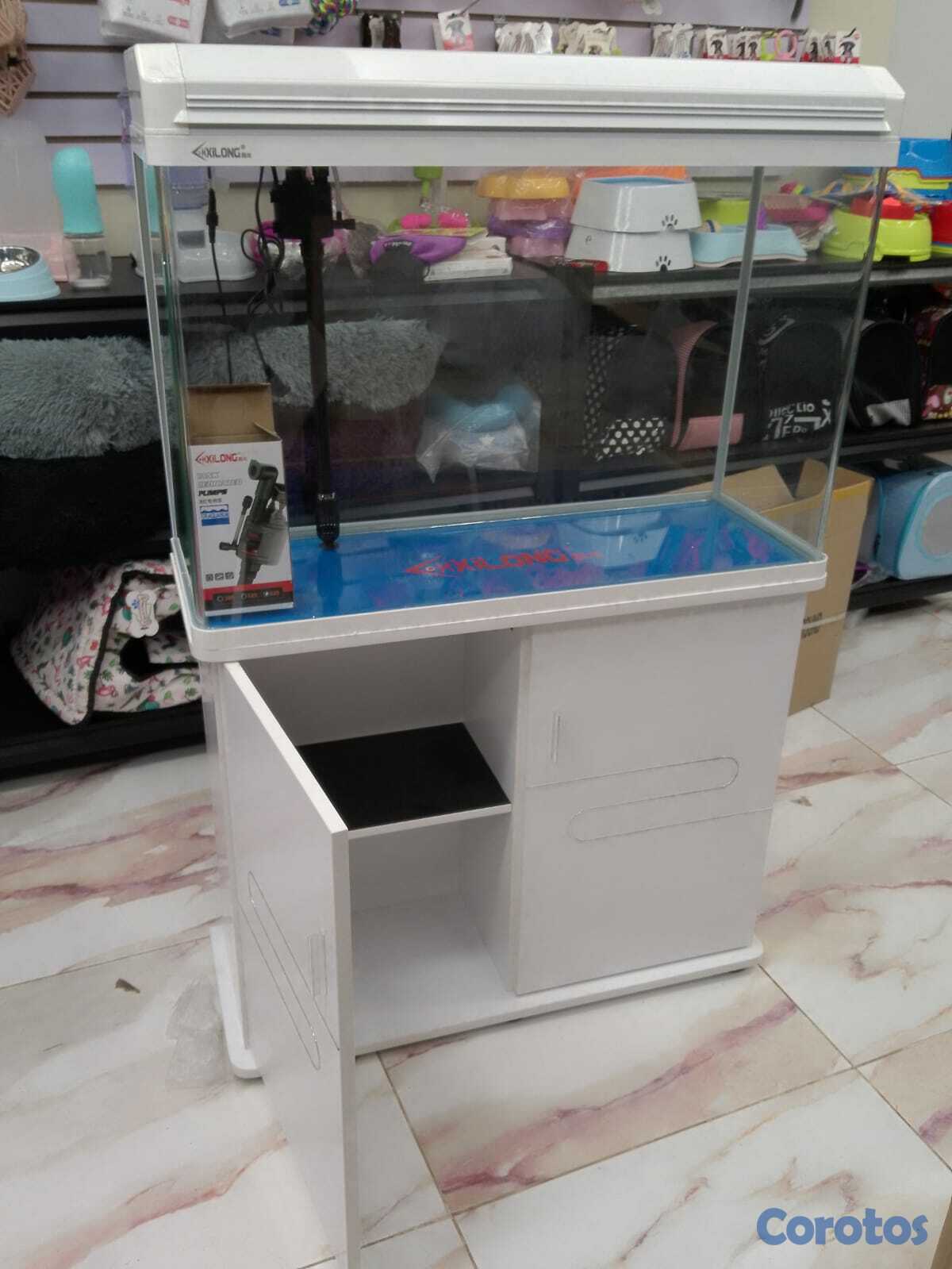 animales y mascotas - ACUARIOS, PECERAS IMPORTADOS CON MUEBLE. 9