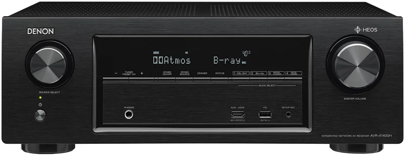 otros electronicos - Receiver Denon  AVR-X1400H