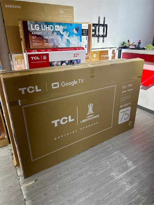 tv - TCL 75 pulgadas HDMI 2.1 4k Google tv 