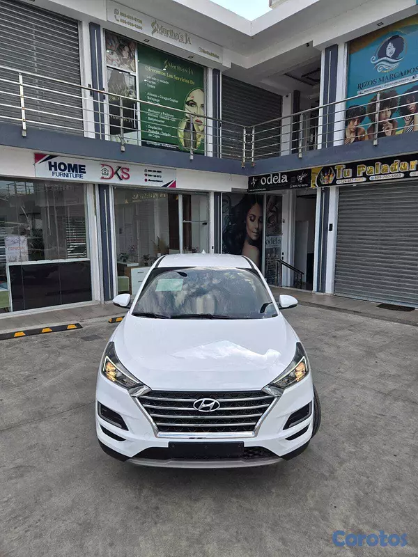 jeepetas y camionetas - HYUNDAI TUCSON 2020 BLANCO DIESEL 14