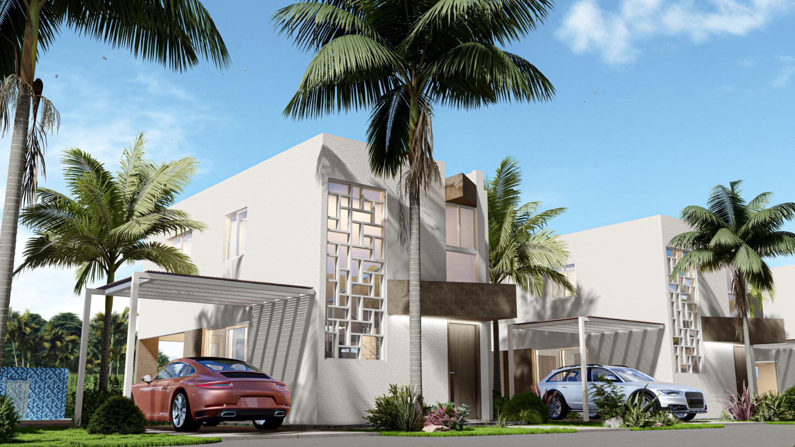 casas vacacionales y villas - CORAL VILLA PALMERA I PUNTA CANA