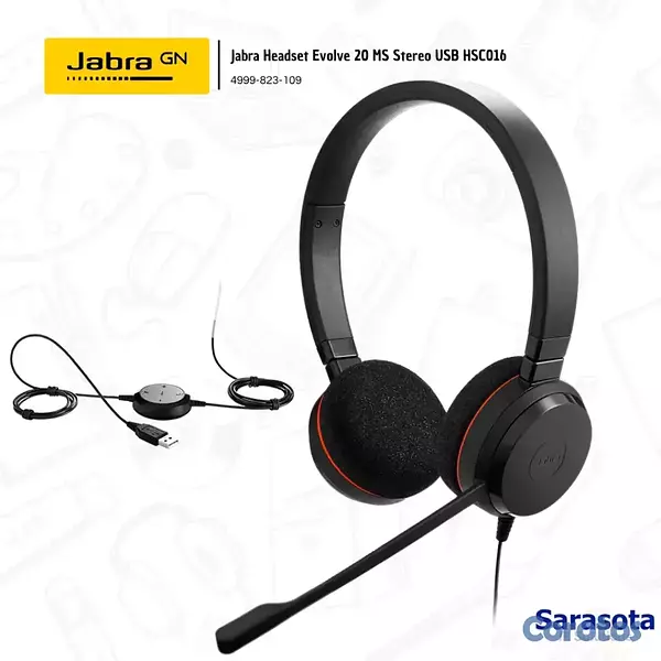 camaras y audio - Jabra Bolsa de Neopreno para Evolve 20/30/40/65