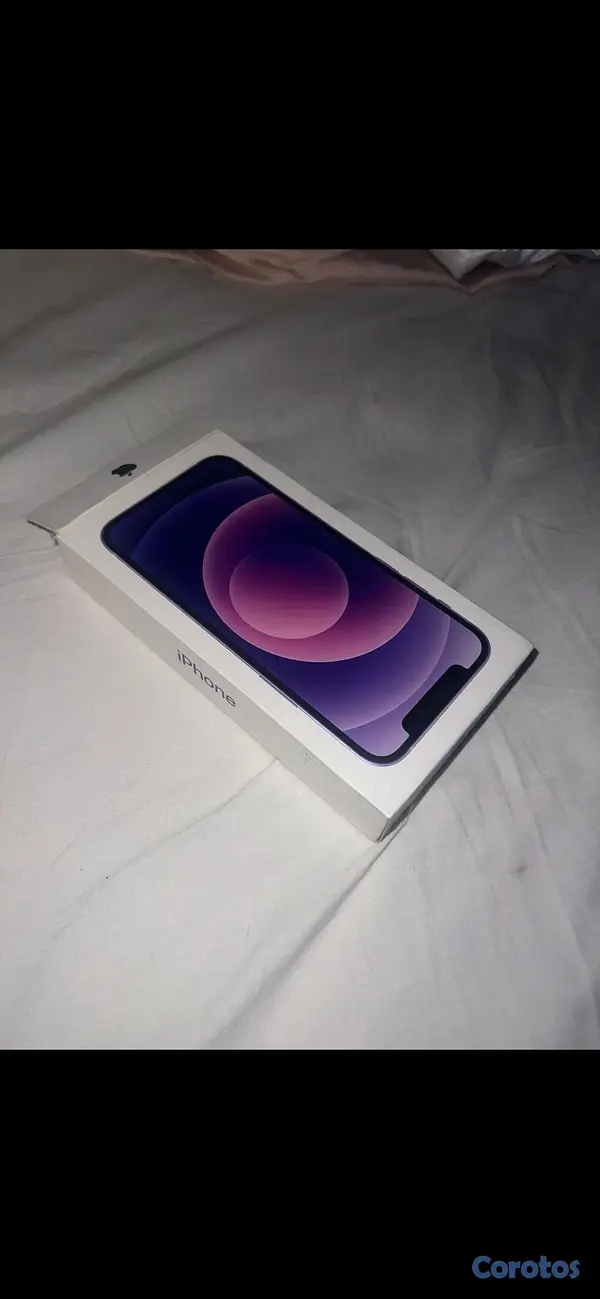 celulares y tabletas - iPhone 12 como nuevo con su caja comprado en Apple 3