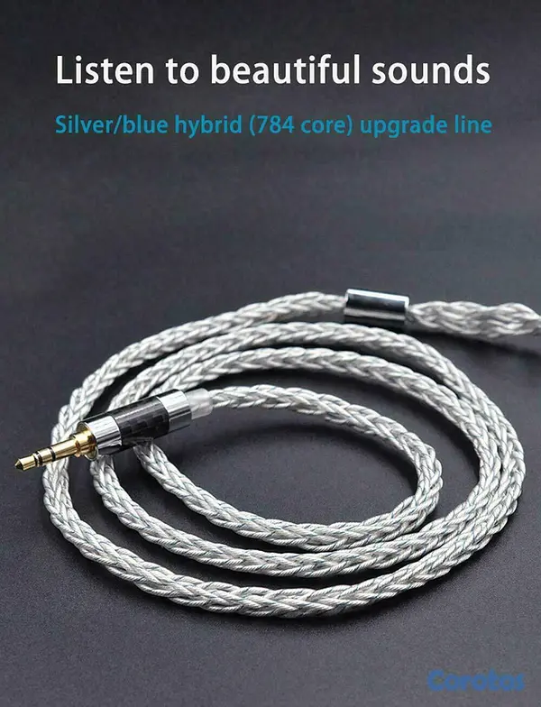 camaras y audio - Cable KZ de 784 núcleos de 8 hebras jack 3.5mm 2