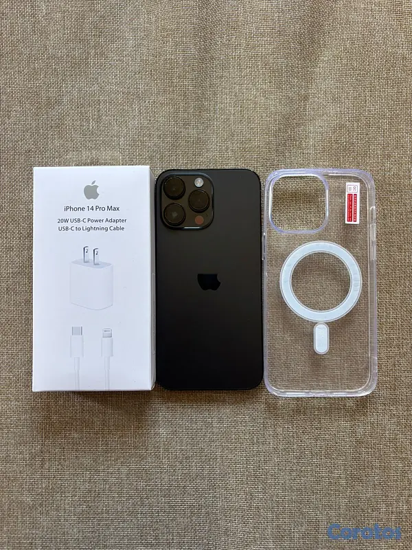 celulares y tabletas - iphone 14 pro max negro 128 GB Desbloqueado.**Somo 1