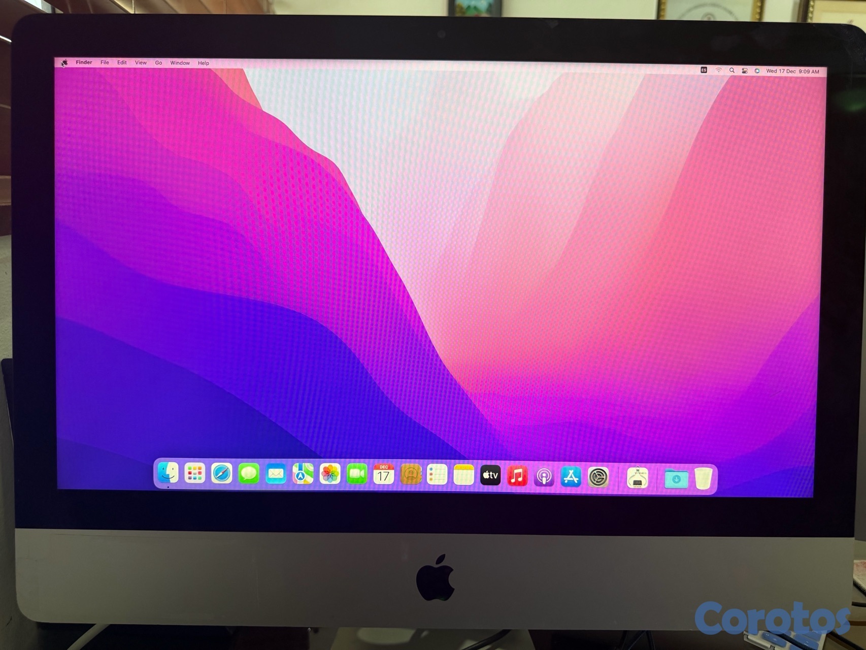 computadoras y laptops - iMac
macOS Monterey
Processor 1.6 GHz Dual-Core Intel Core i5
Memory 16 GB 1