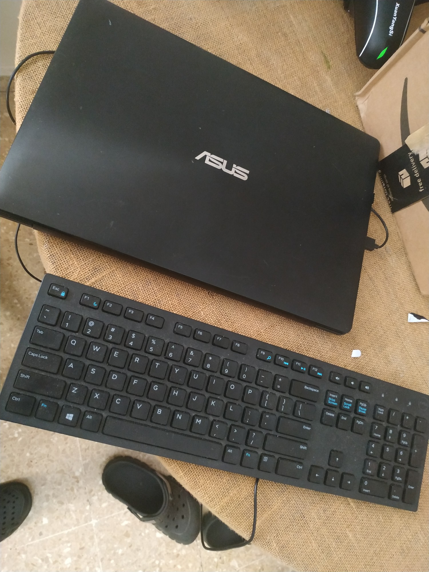 computadoras y laptops - ASUS con teclado defectuoso
