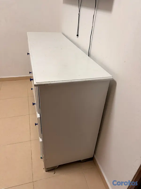 muebles y colchones - Gavetero blanco 2