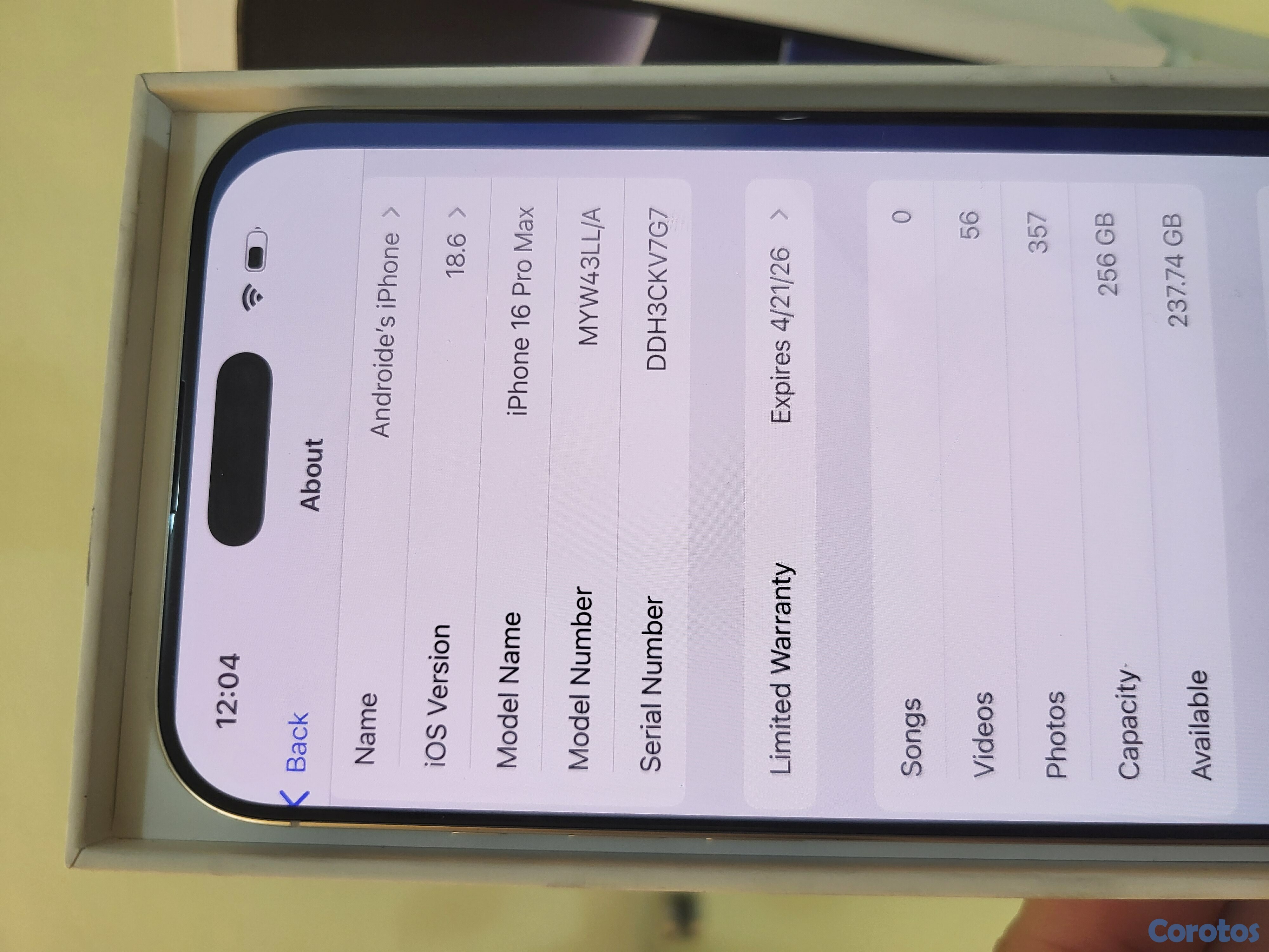 celulares y tabletas - Iphone 16 Pro Max Factory Unlock  9