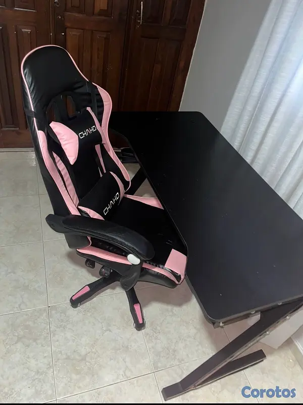 muebles y colchones - silla y mesa gamer  2
