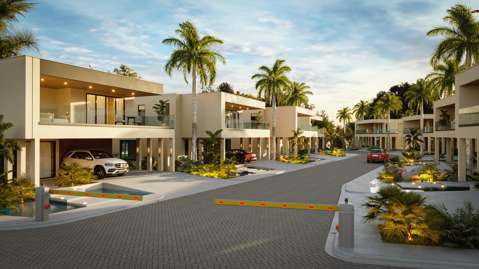 casas vacacionales y villas - VILLAS EN JUAN DOLIO-REPUBLICA DOMINICANA 8