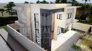 casas vacacionales y villas - VILLA DE 2 NIVELES CON 3 HABITACIONES Y PISCINA - LAS TERRENAS