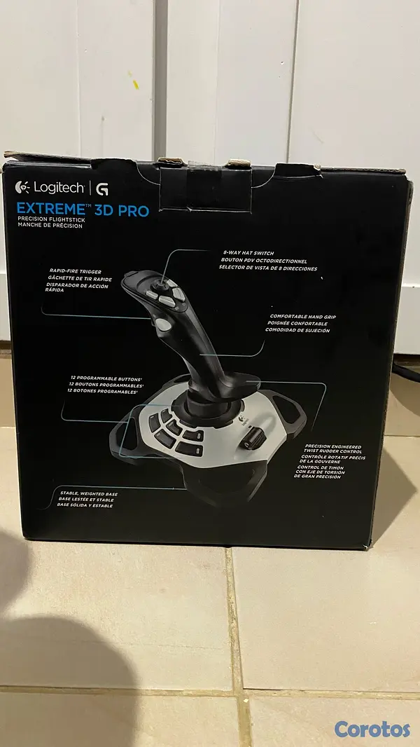 consolas y videojuegos - EXTREME TM 3D PRO
precision flightstick manche de précision  6