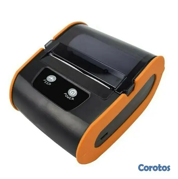 impresoras y scanners - Impresora termica portatil de recibos de 80mm y etiquetas 2
