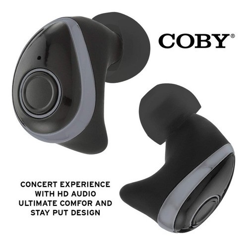 accesorios para electronica - AUDIFONO CON MICROFONO COBY WIRELESS, BLUETOOTH 5.0, , CONTROL DE VOLUMEN,PAUSA 
