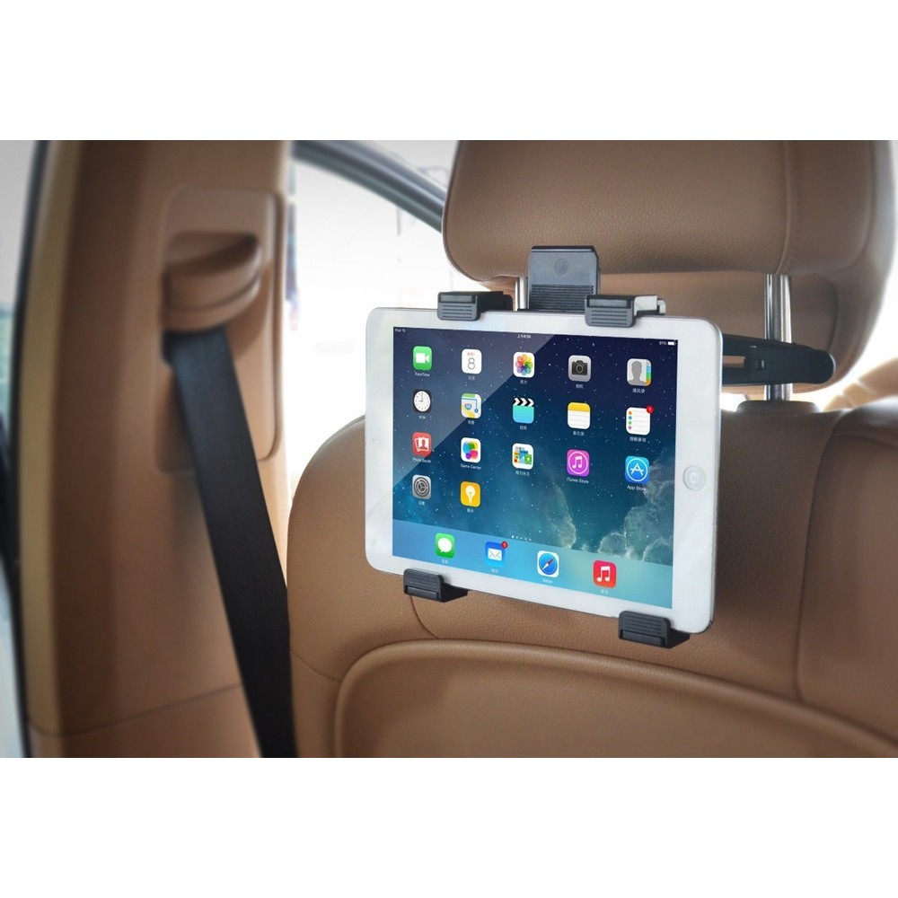 accesorios para electronica - Sujetador de tablet para asiento de carro, soporte de tablet 2