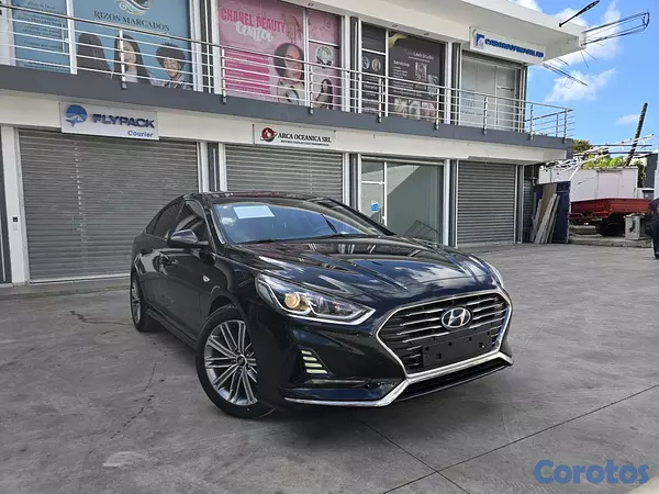 carros - HYUNDAI SONATA NEW RISE 2018 NEGRO GASOLINA 2