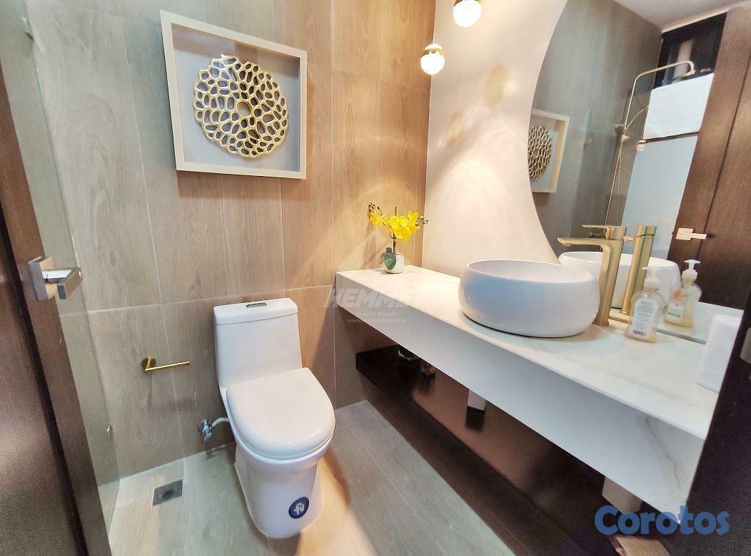 apartamentos - ESTUDIO AMUEBLADO CON PISCINA LA ESMERALDA SANTIAGO 9