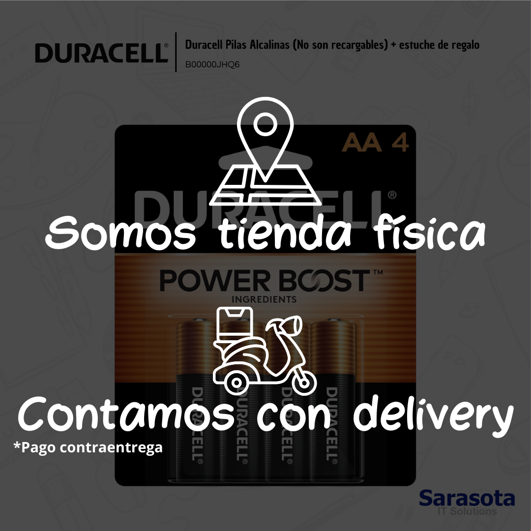 accesorios para electronica - Duracel Set De 4 Baterías AA Con Caja de regalo 2