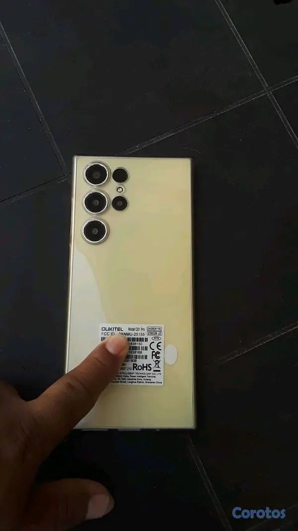 celulares y tabletas - se vende celular oukitel c61pro gigabyte 256 5