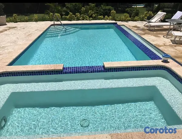 casas vacacionales y villas - villa de dos niveles con vista al campo de golf 8