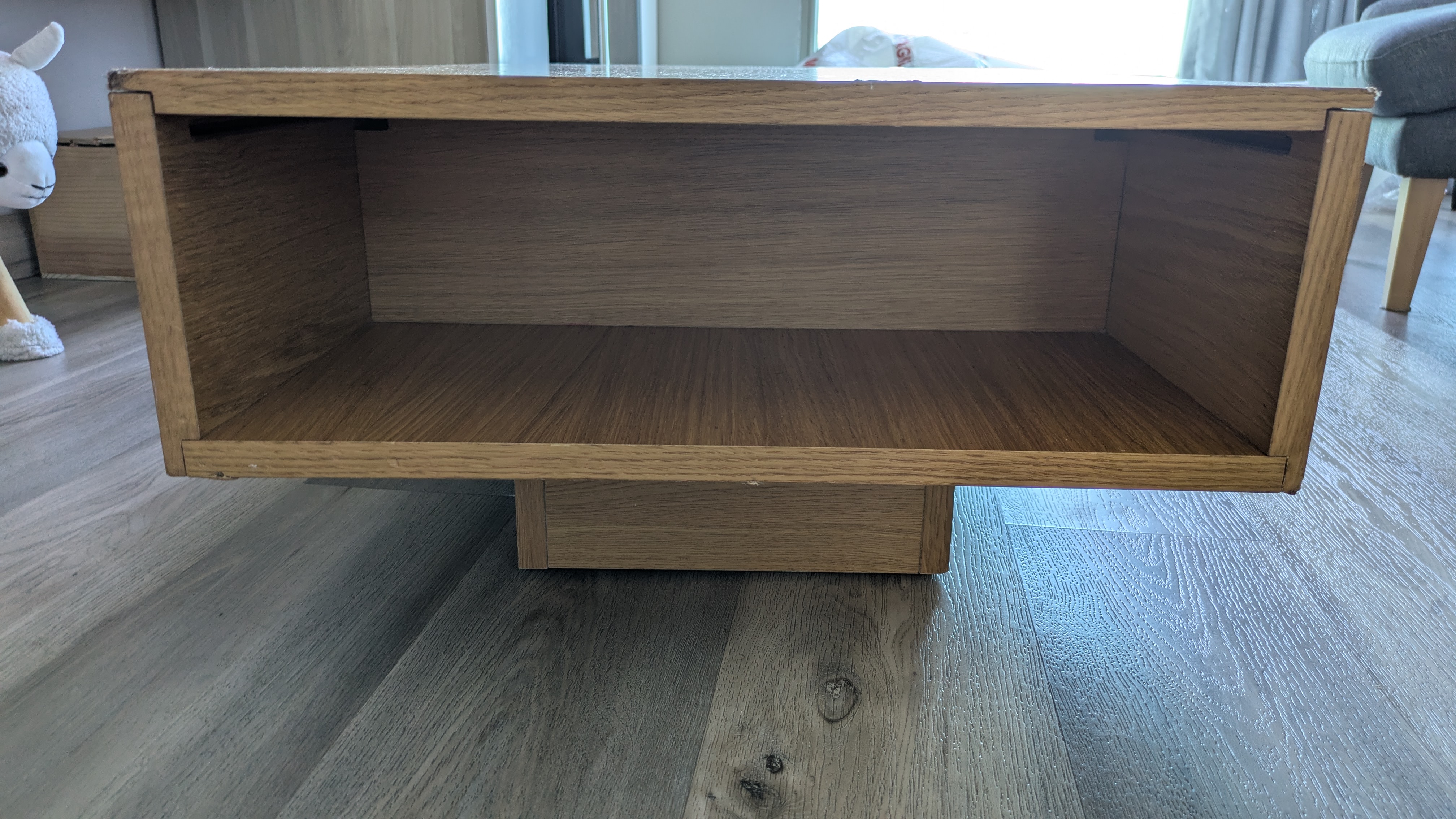 muebles y colchones - mesa baja Habitat akira 1