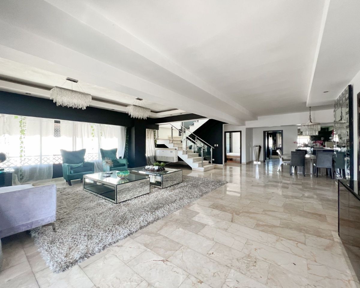 penthouses - Naco, Penthouse Amueblado Con Genial Vista De 180. 2