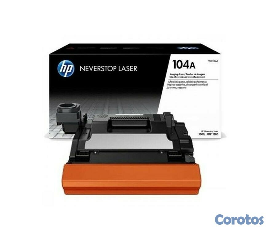 impresoras y scanners - ONER HP 104A - W1104A - TAMBOR DE IMAGEN - NEGRO - 20,000 PAGINAS  2