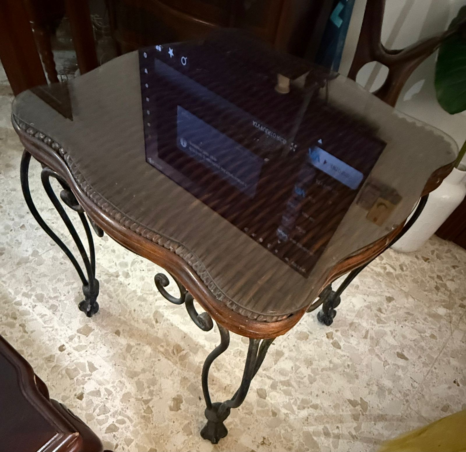 muebles y colchones - OPORTUNIDAD mesas para terraza y sala grande. 3