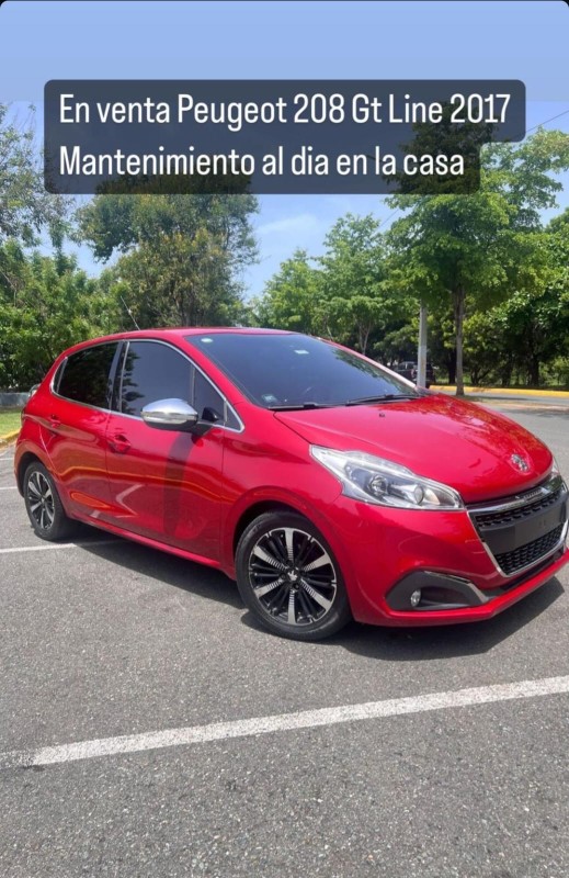 carros - Peugeot 208 gt line 2019