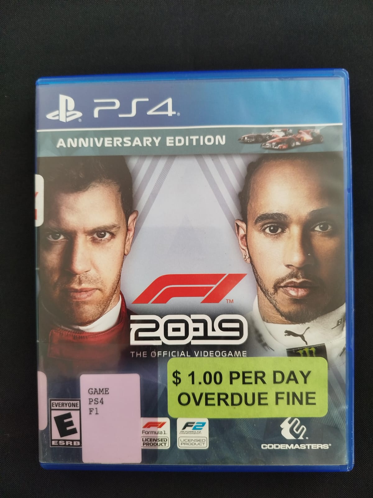 consolas y videojuegos - PS4 F1 2019 ANNIVERSAY EDITION COMO NUEVO 0