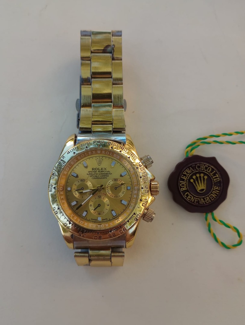 joyas, relojes y accesorios - ROLEX DAYTONA ORO - UNICO DISPONIBLE 2
