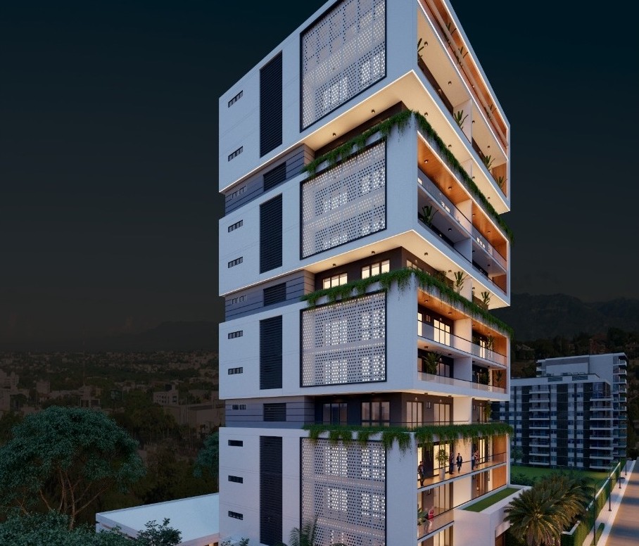 apartamentos - Moderna Torre en Santiago 1