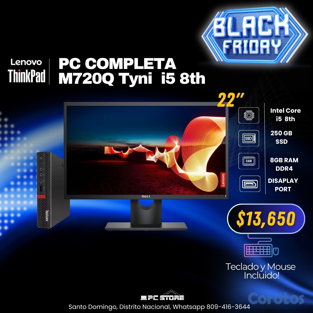 computadoras y laptops - BLACK FRIDAY DE MONITORES 5